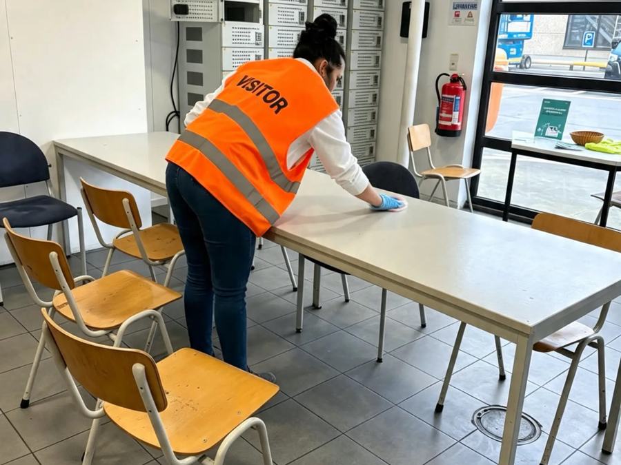 Salle · tables